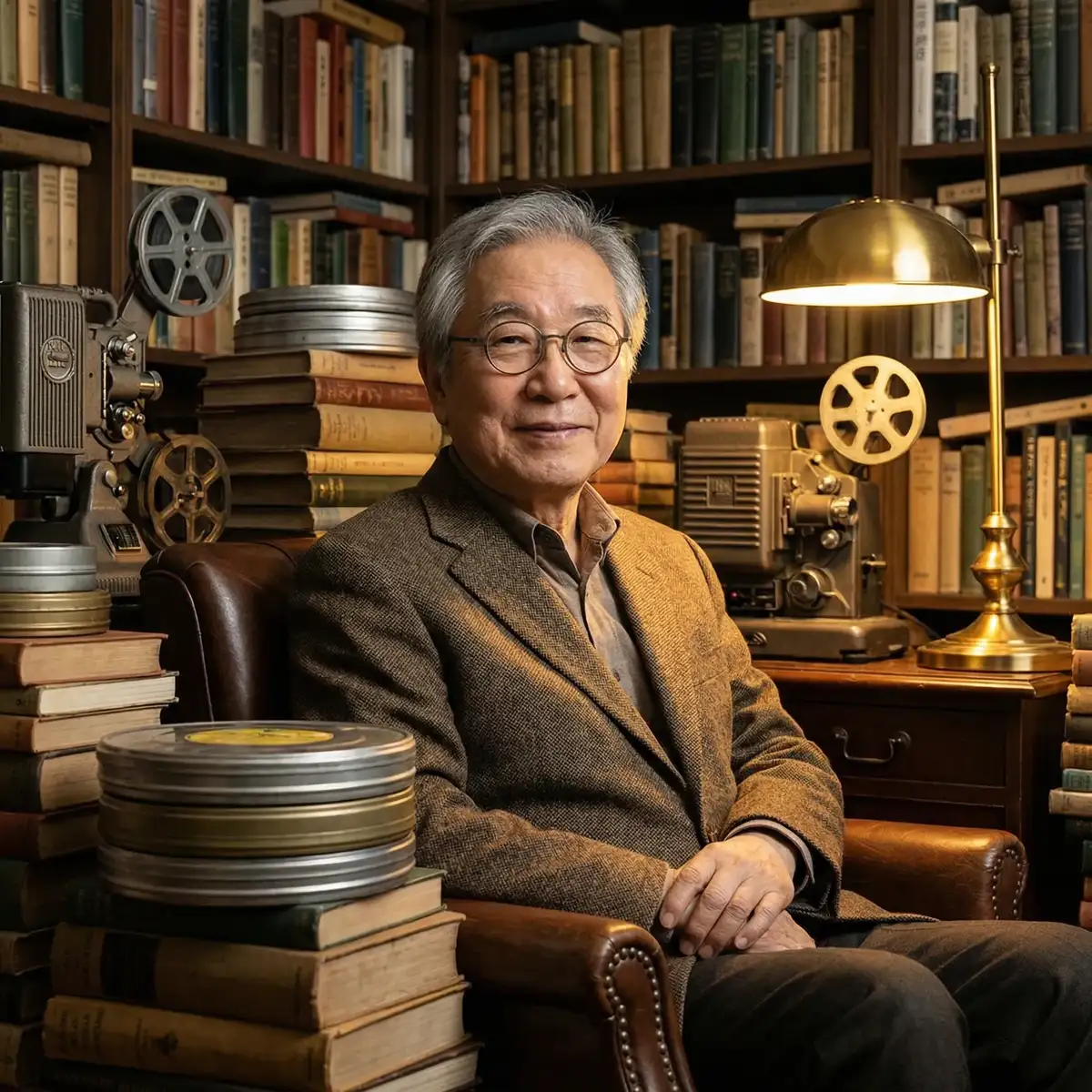 亚洲伦理片库馆长肖像 - 涩站 研究学者